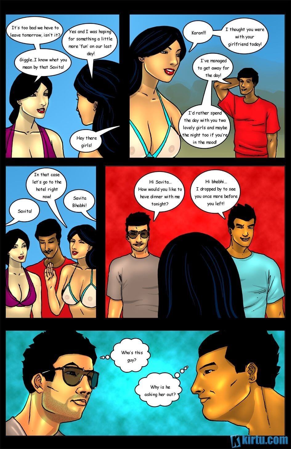Savita Bhabhi In Goa Episode-4 The Costume Party page 4 full