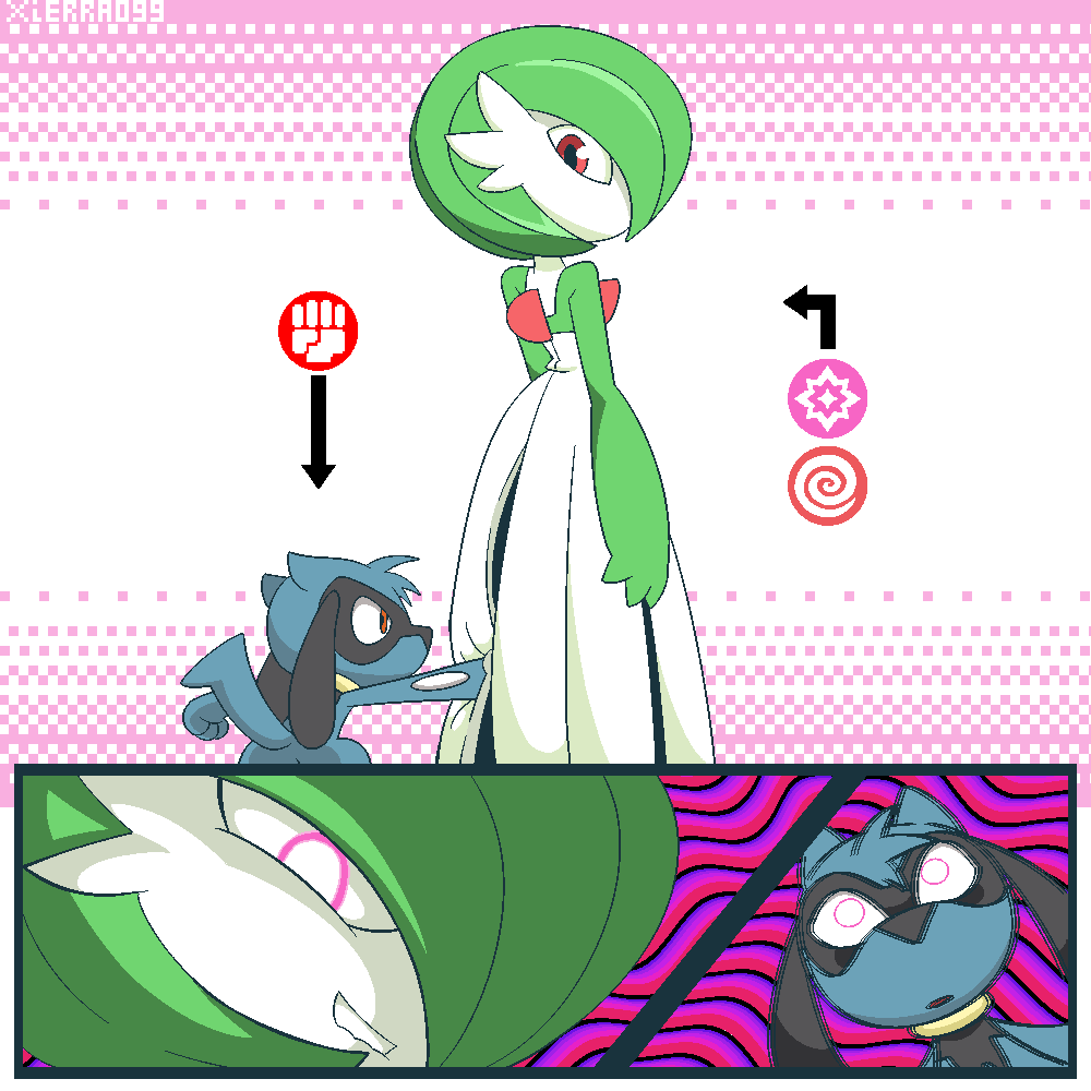 Riolu learns the Type Chart page 3 full