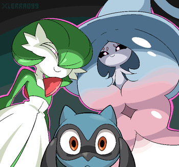 [Xierra099] Riolu learns the Type Chart (Pokemon) cover