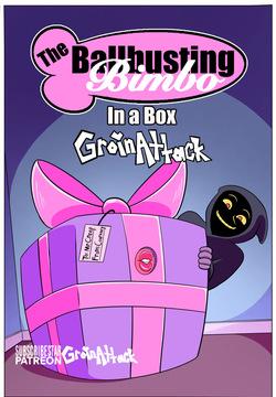 Ballbusting Bimbo in a Box