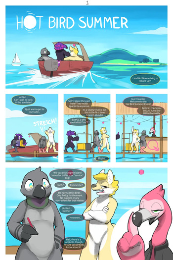 Hot Bird Summer [Sexotheque] cover