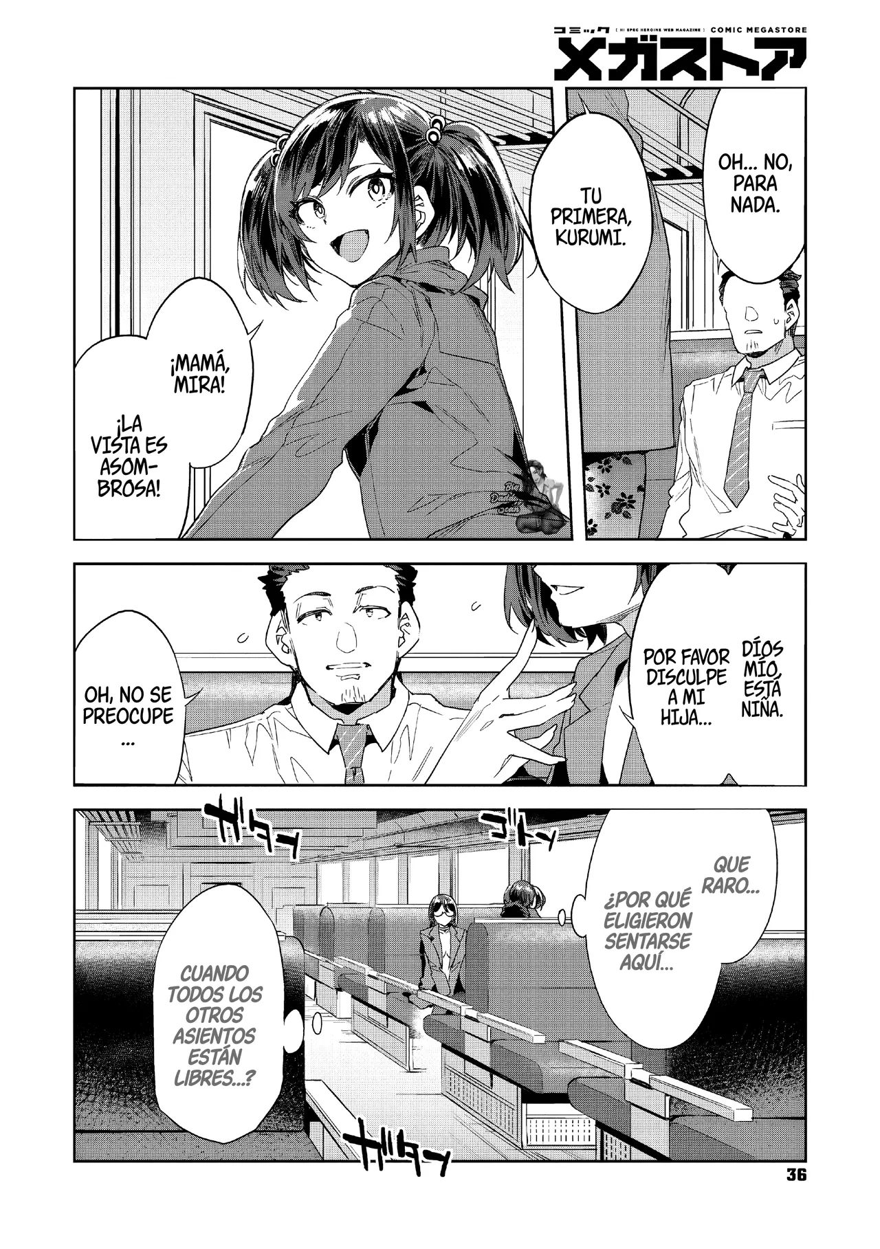 Souma Oyako no Densha - Yukemuri Ryojou Hen 1 | Duo Madre E Hija Souma En El Tren ~Aventura Sexual Ardiente~ page 2 full