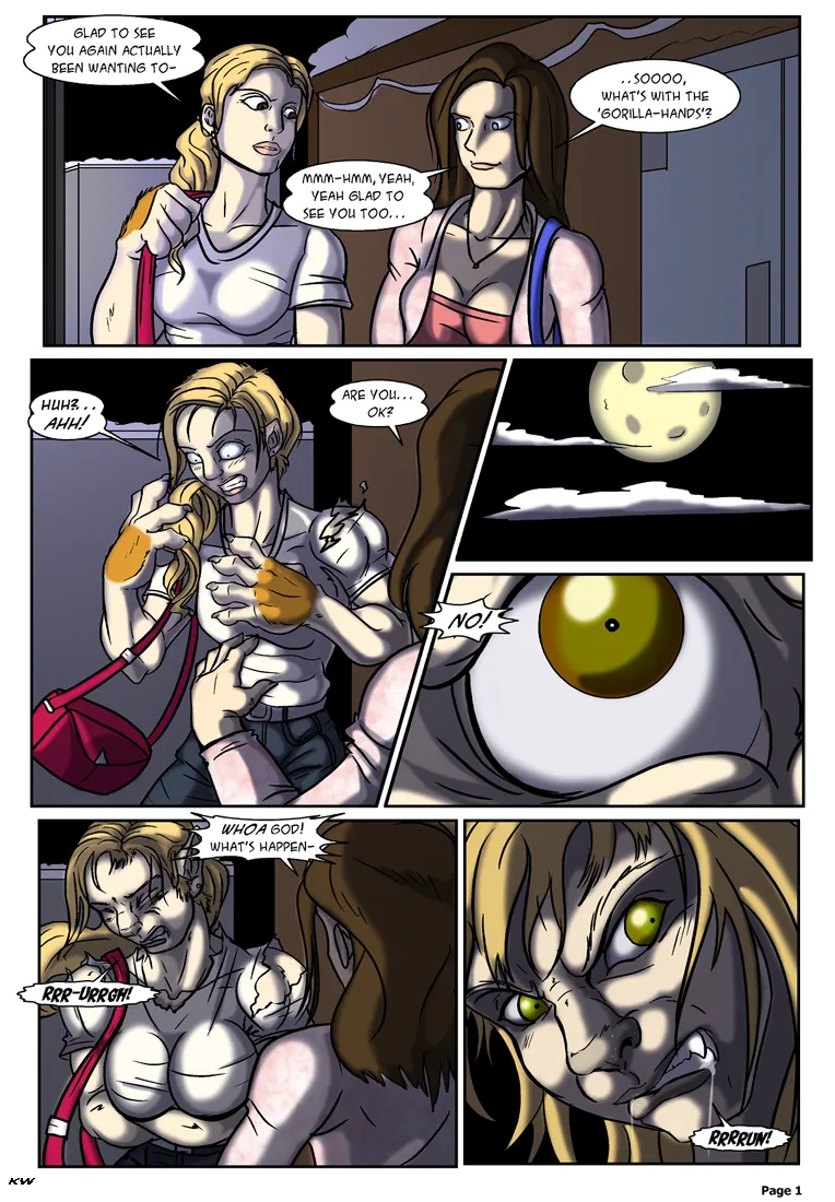 Werewolf commie page 1 full
