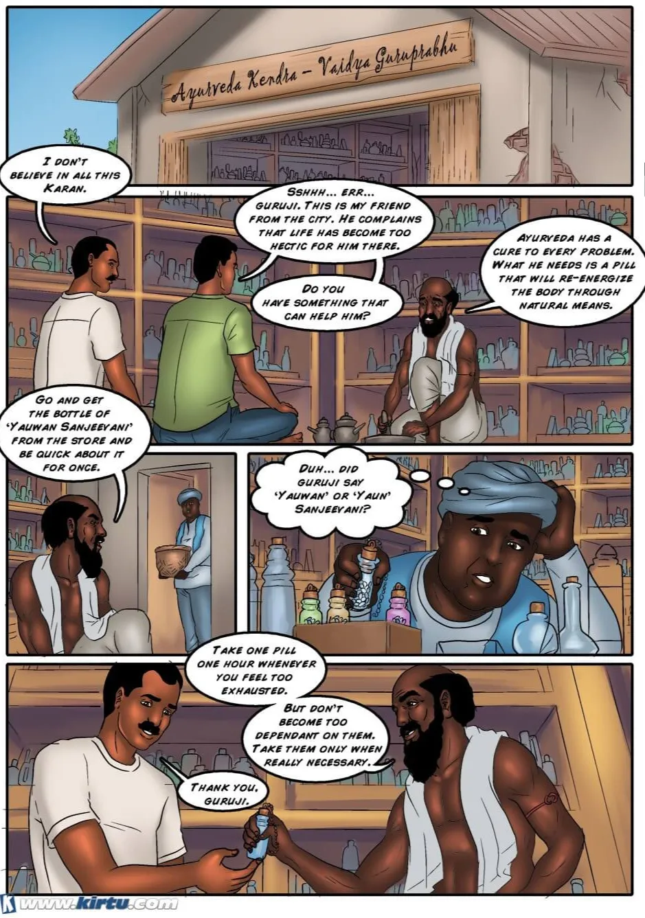 Savita Bhabhi Episode 38 Ashok's Cure page 5 full