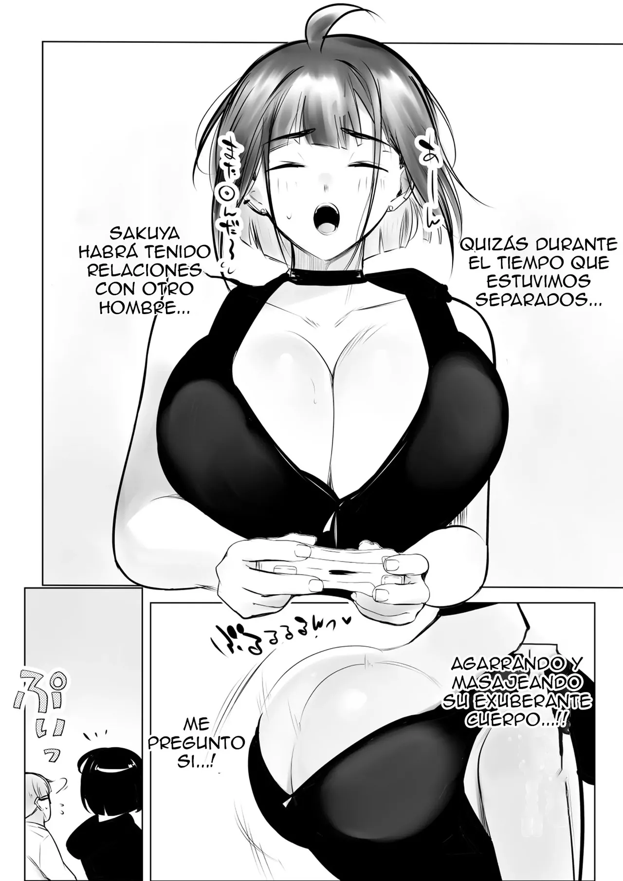 Hosoi-kun no Kanojo, Netorase OK datte yo｜Parece que la Novia de Hosoi-kun Acepta que Otros se Acuesten con Ella page 12 full