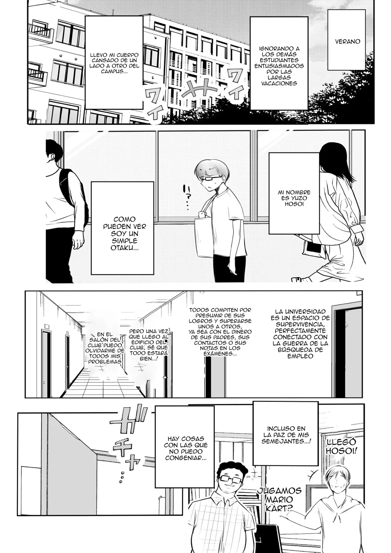 Hosoi-kun no Kanojo, Netorase OK datte yo｜Parece que la Novia de Hosoi-kun Acepta que Otros se Acuesten con Ella page 2 full