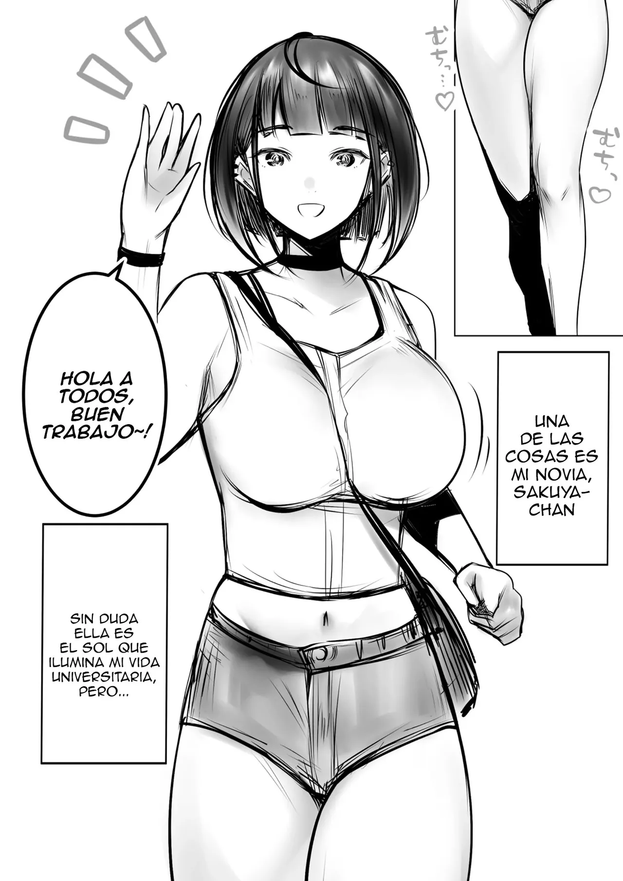 Hosoi-kun no Kanojo, Netorase OK datte yo｜Parece que la Novia de Hosoi-kun Acepta que Otros se Acuesten con Ella page 3 full