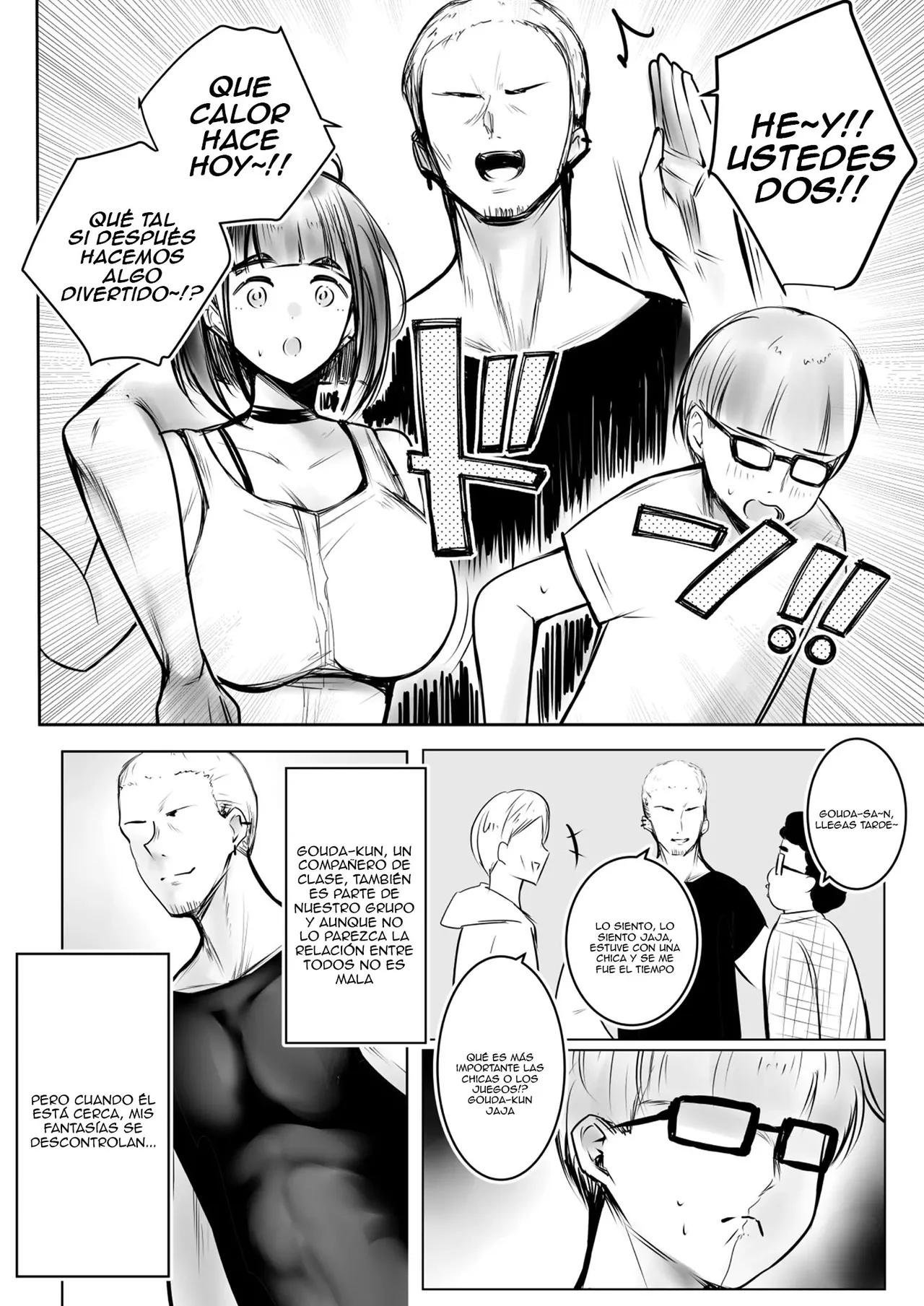 Hosoi-kun no Kanojo, Netorase OK datte yo｜Parece que la Novia de Hosoi-kun Acepta que Otros se Acuesten con Ella page 7 full