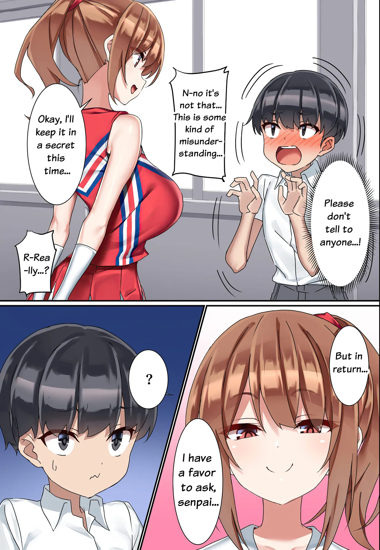 The Tale of a Man Who Was Do-M Trained by a Do-S Kouhai Cheerleader page 11 full