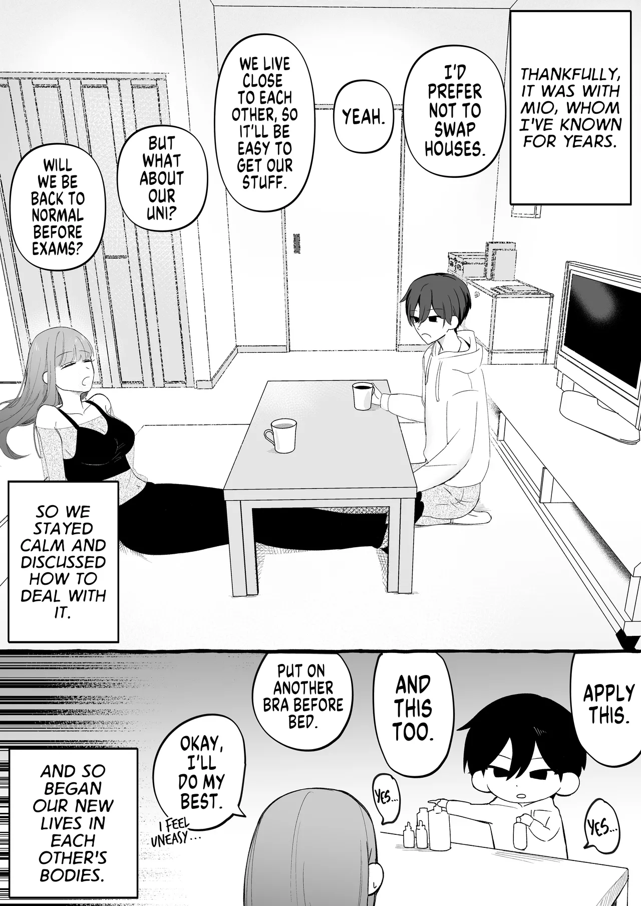 How I Returned to Normal After Body Swapping Only to Discover that My Body was Prepared for Anal Sex page 5 full