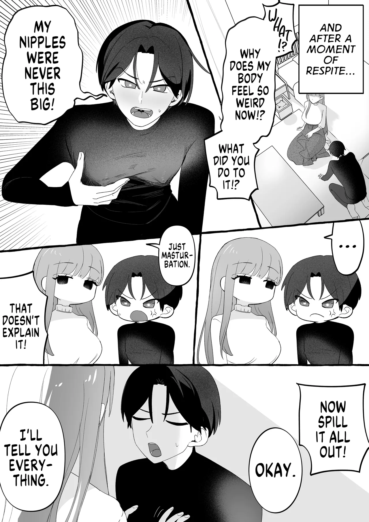 How I Returned to Normal After Body Swapping Only to Discover that My Body was Prepared for Anal Sex page 8 full