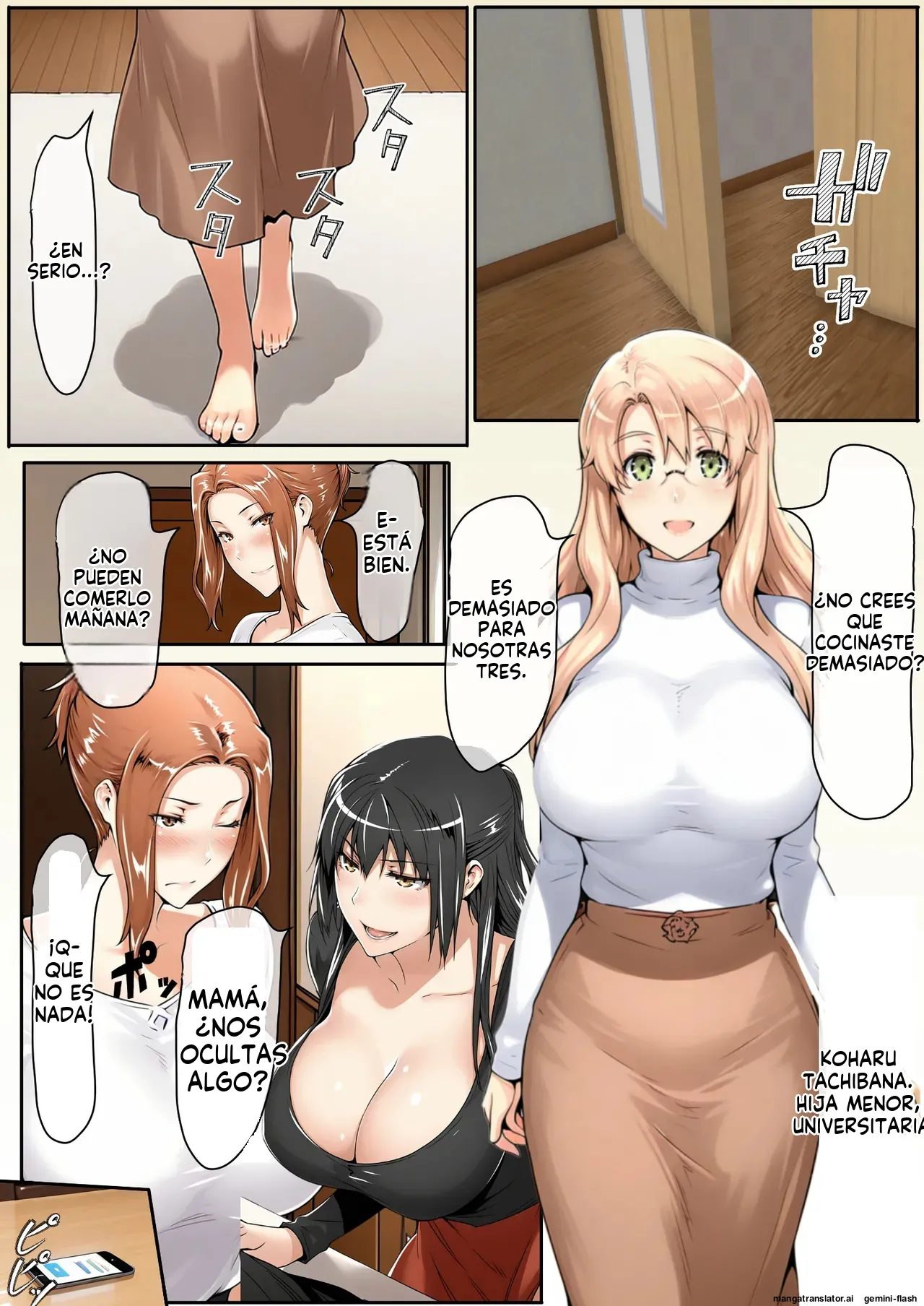Tachibana-san ga Musume ni Kakurete Buka no Tyara Otoko 1 - Beronasu  MTL page 8 full