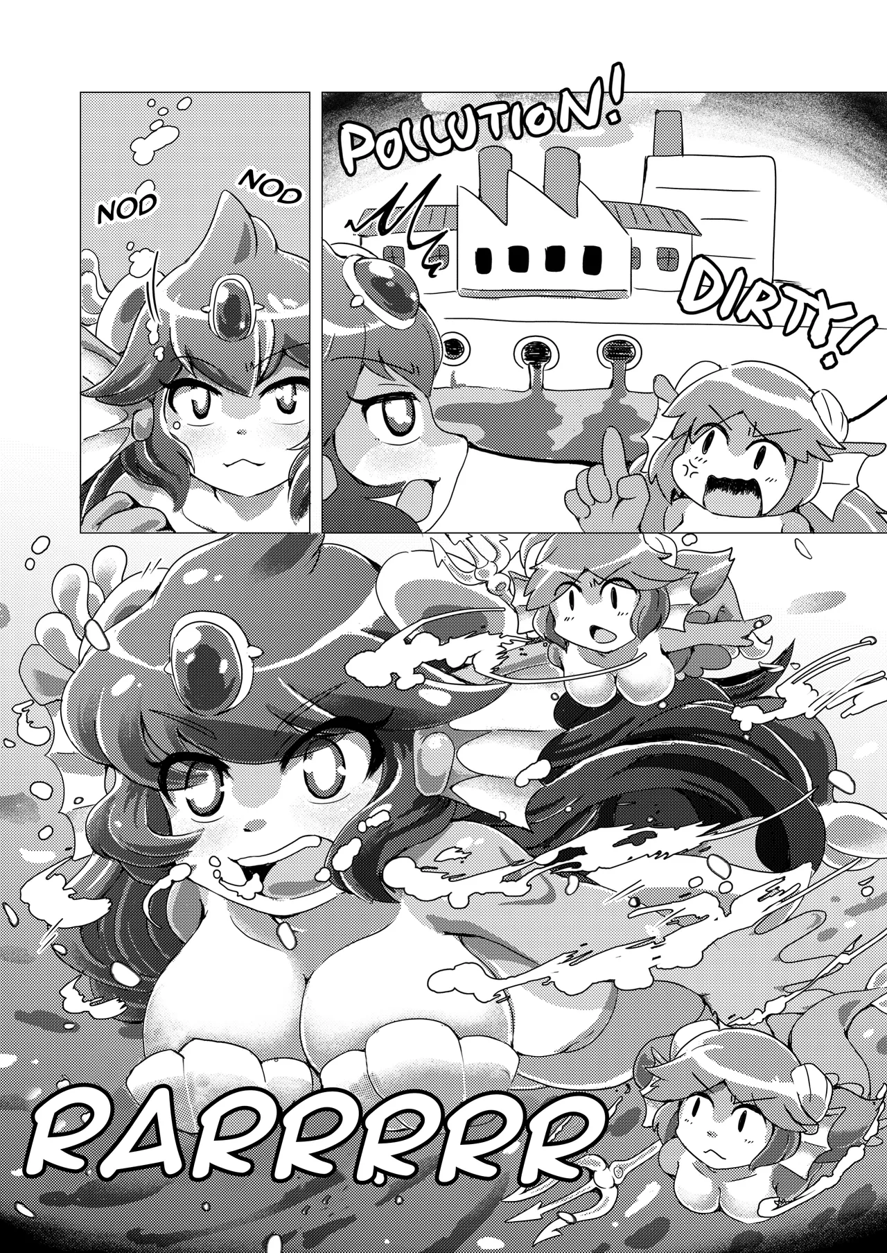 Meitei Sakanabito  | Intoxicated Mer-people page 3 full