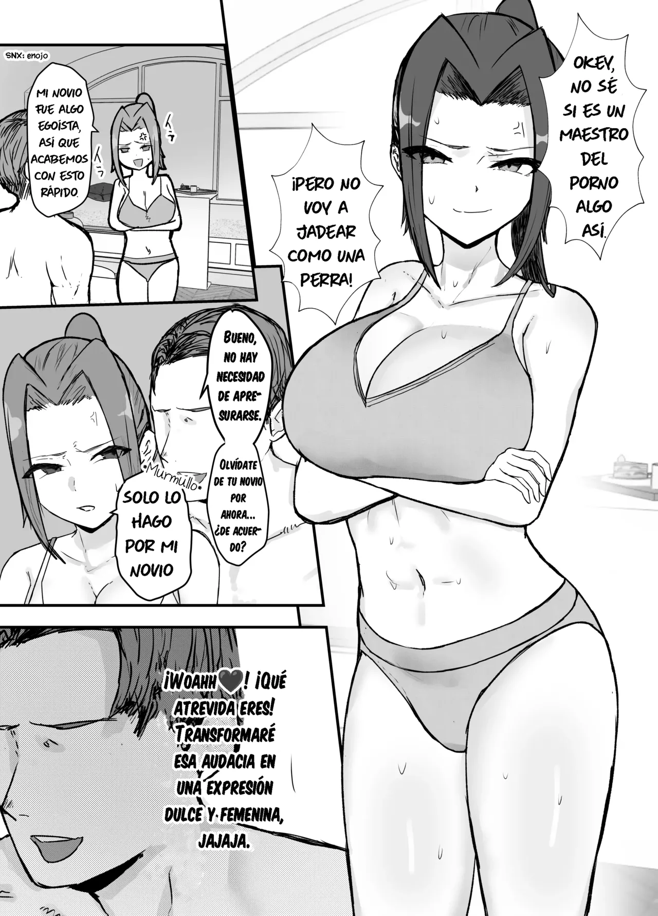 Kendou-bu Shushou no Watashi ga Netorase de Ochiru Wake ga Nai!!｜¡¡Imposible, Yo, La Capitana del Club de Kendo Nunca Caería en las Manos de un Netorareador!! page 11 full