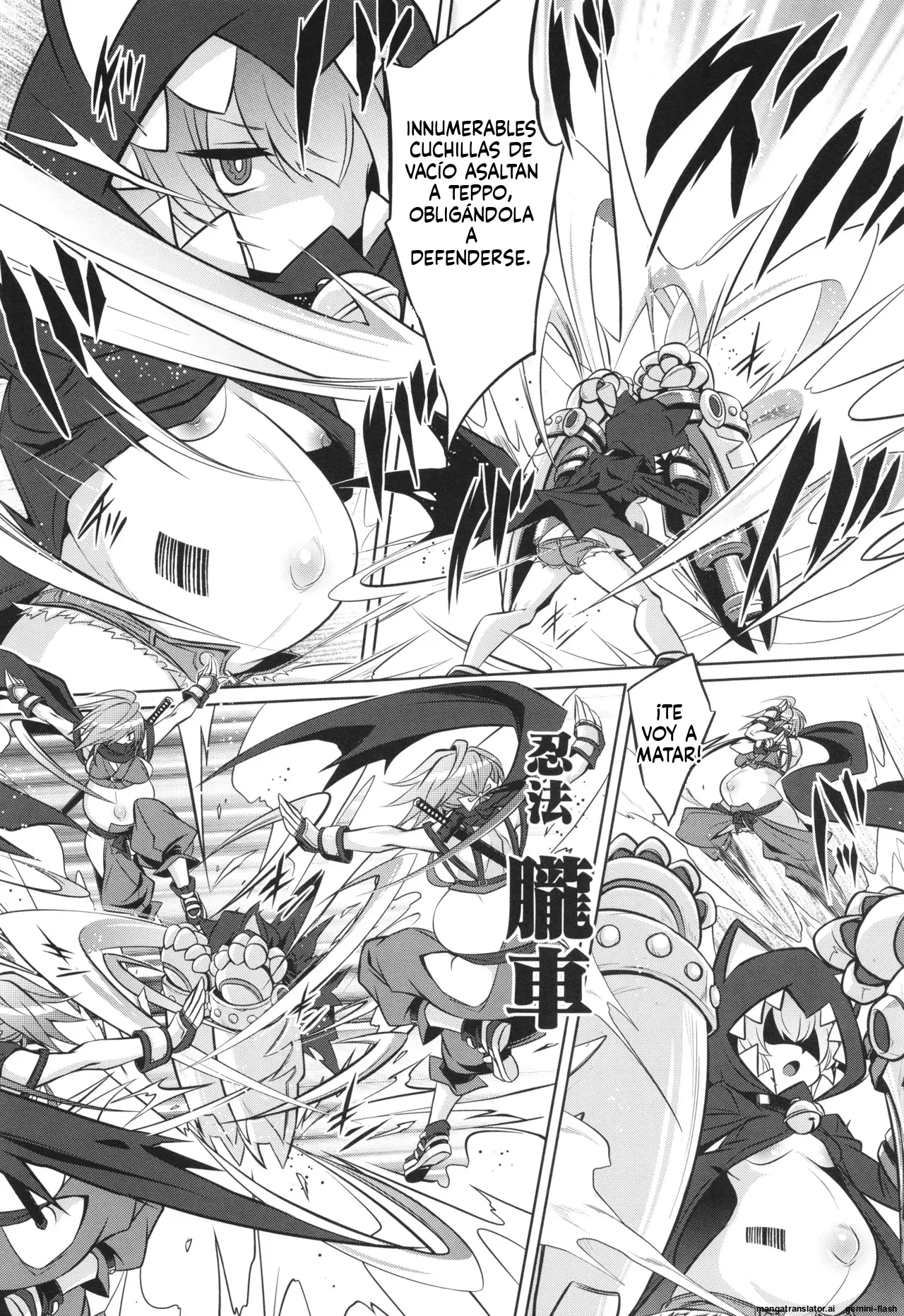 Battle Ninpu ~100-man-nin no Slaves~   Battle Pregnants 1  MTL page 10 full