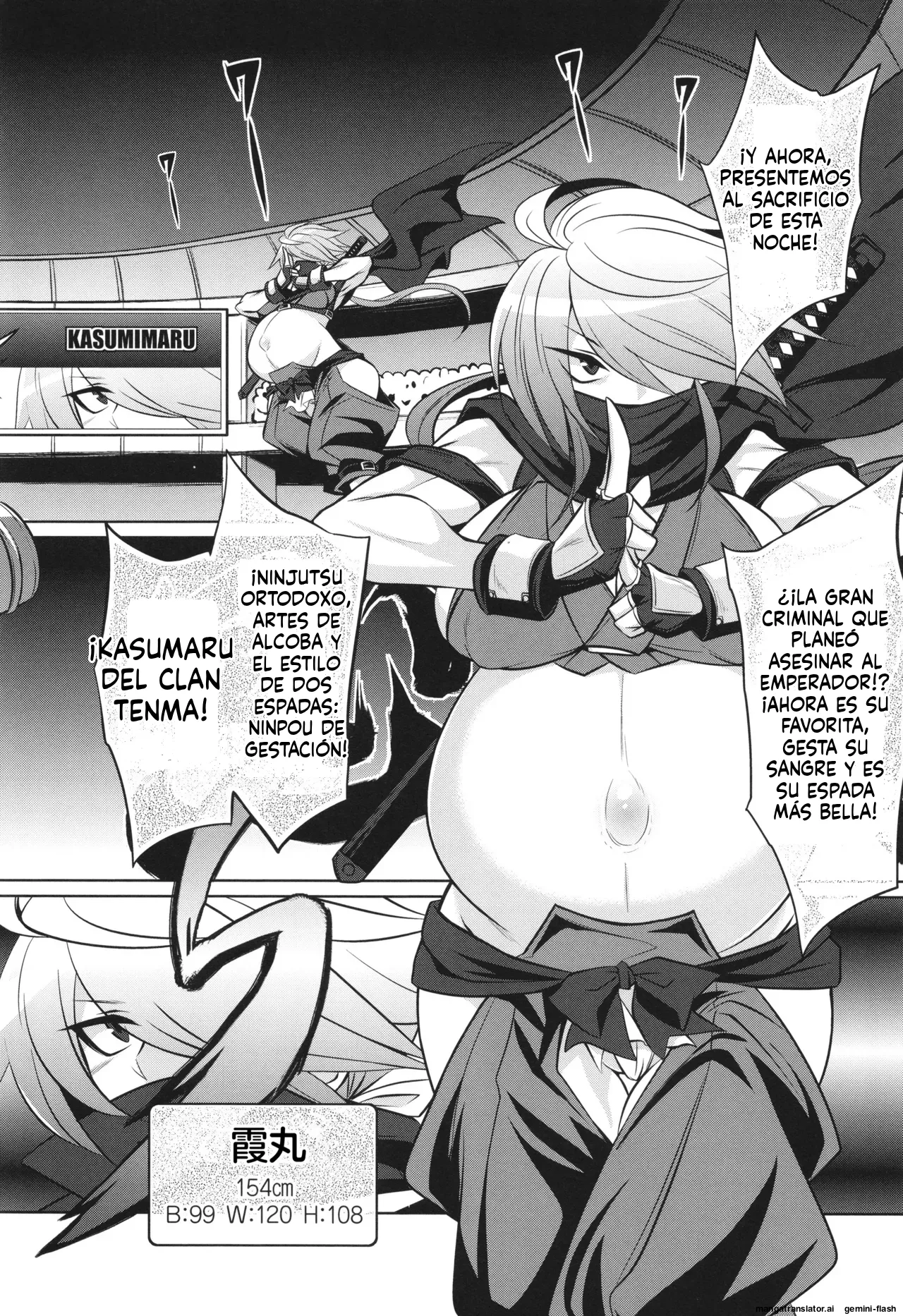 Battle Ninpu ~100-man-nin no Slaves~   Battle Pregnants 1  MTL page 4 full