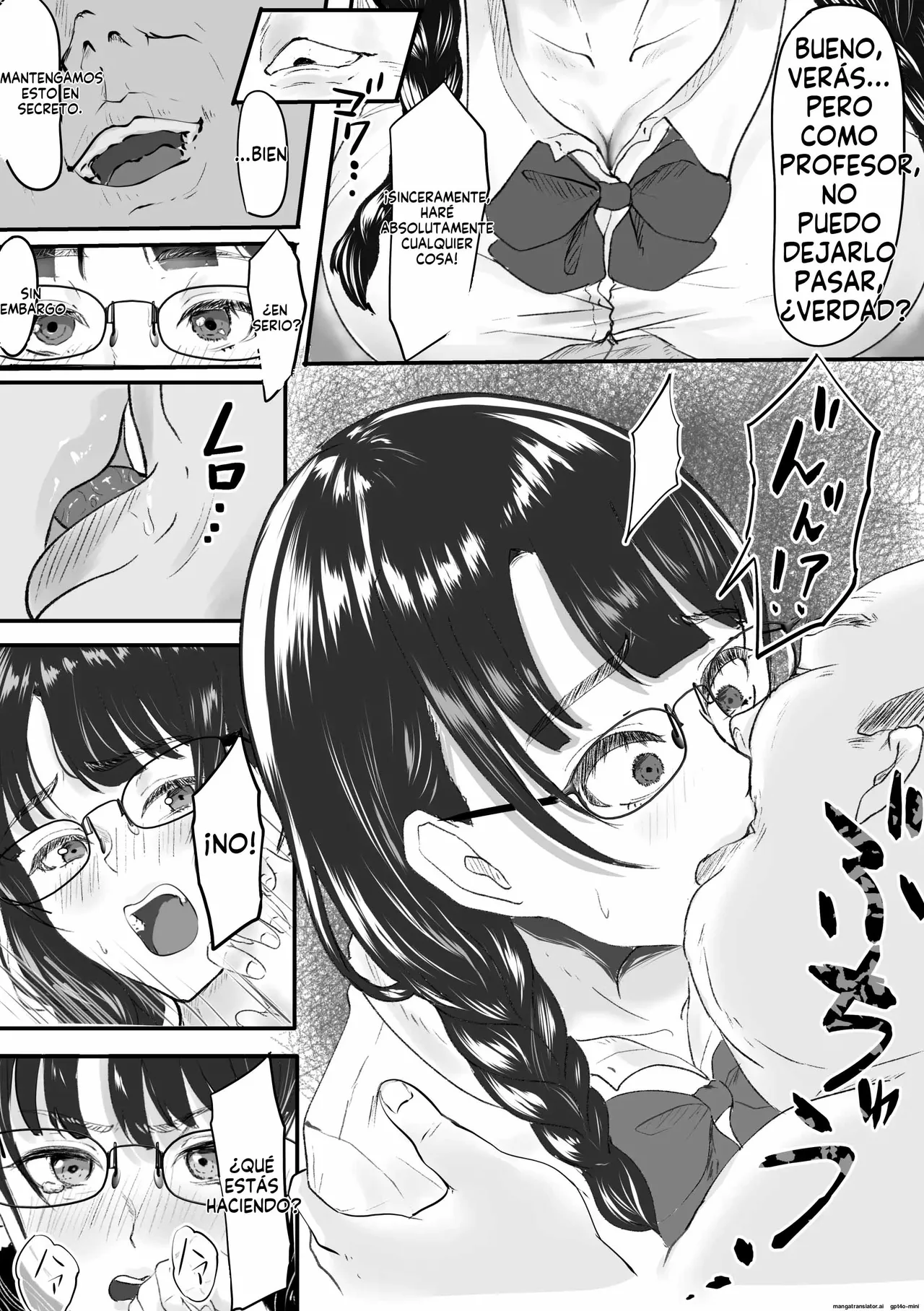 Shinnin Kyoushi to Tsukiatte iru Koto ga Barete Chuunen no Tannin Kyoushi ni Netorareru Hanashi｜La Chica que Salía con su Profesor fue Descubierta y Chantajeada por Otro Profesor de Mediana Edad page 7 full