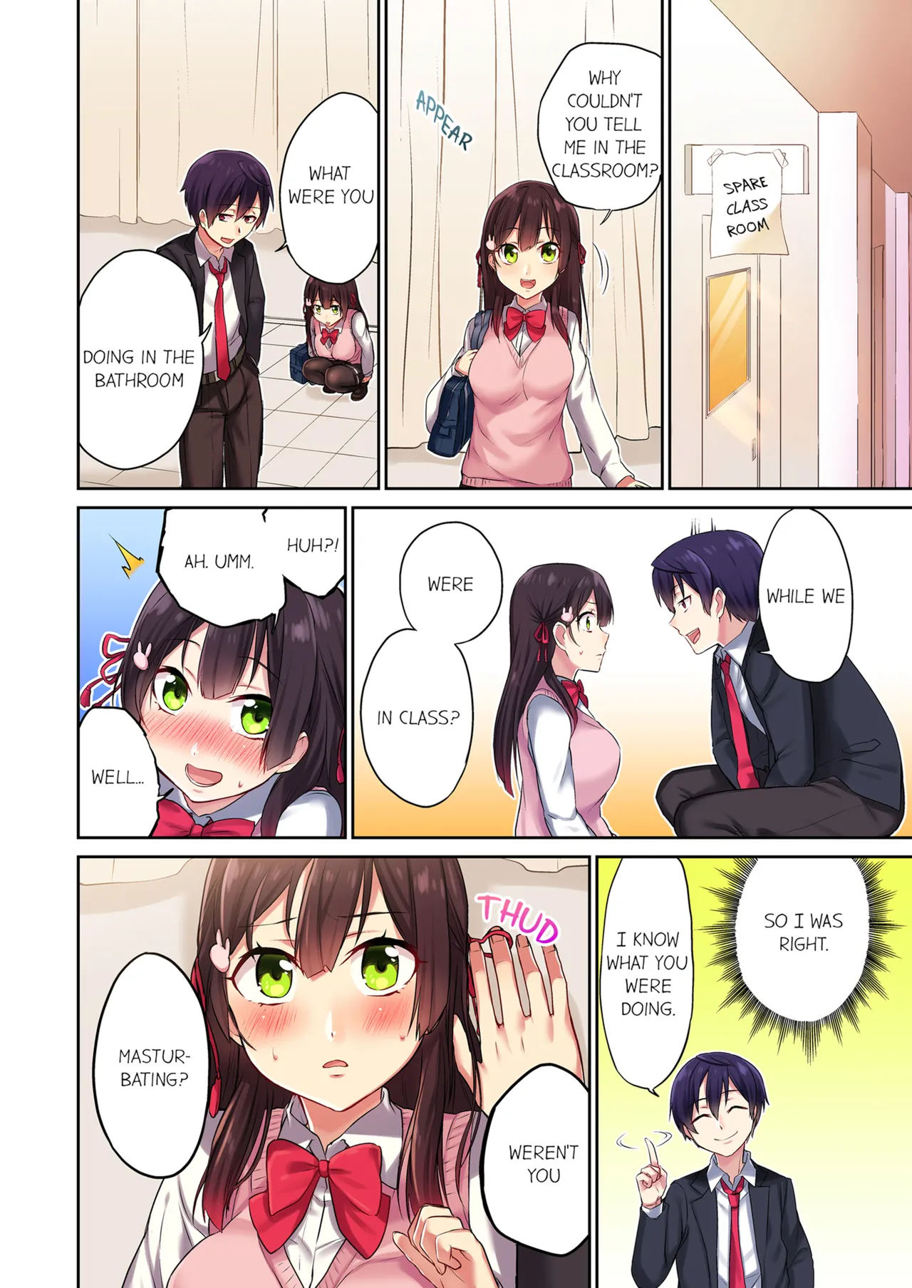 Committee Chairman, Didn't You Just Masturbate In the Bathroom? I Can See the Number of Times People Orgasm Vol. 1-11 page 12 full