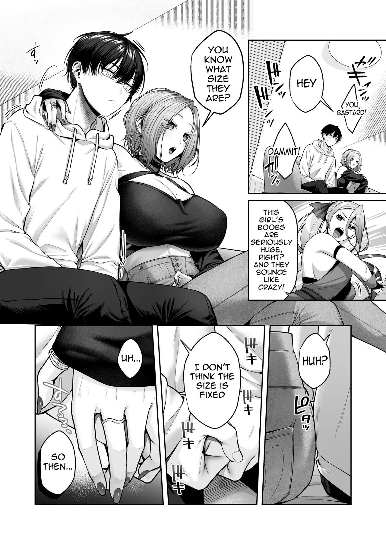 Nijigen Otaku-kun wa Gal Oppai de Kan Ochi Shasei | Otaku-kun is utterly defeated and cum hard thanks to the gyaru's boobs page 11 full