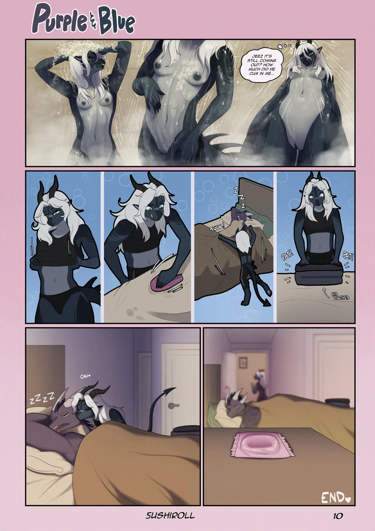 Purple and Blue page 10 full