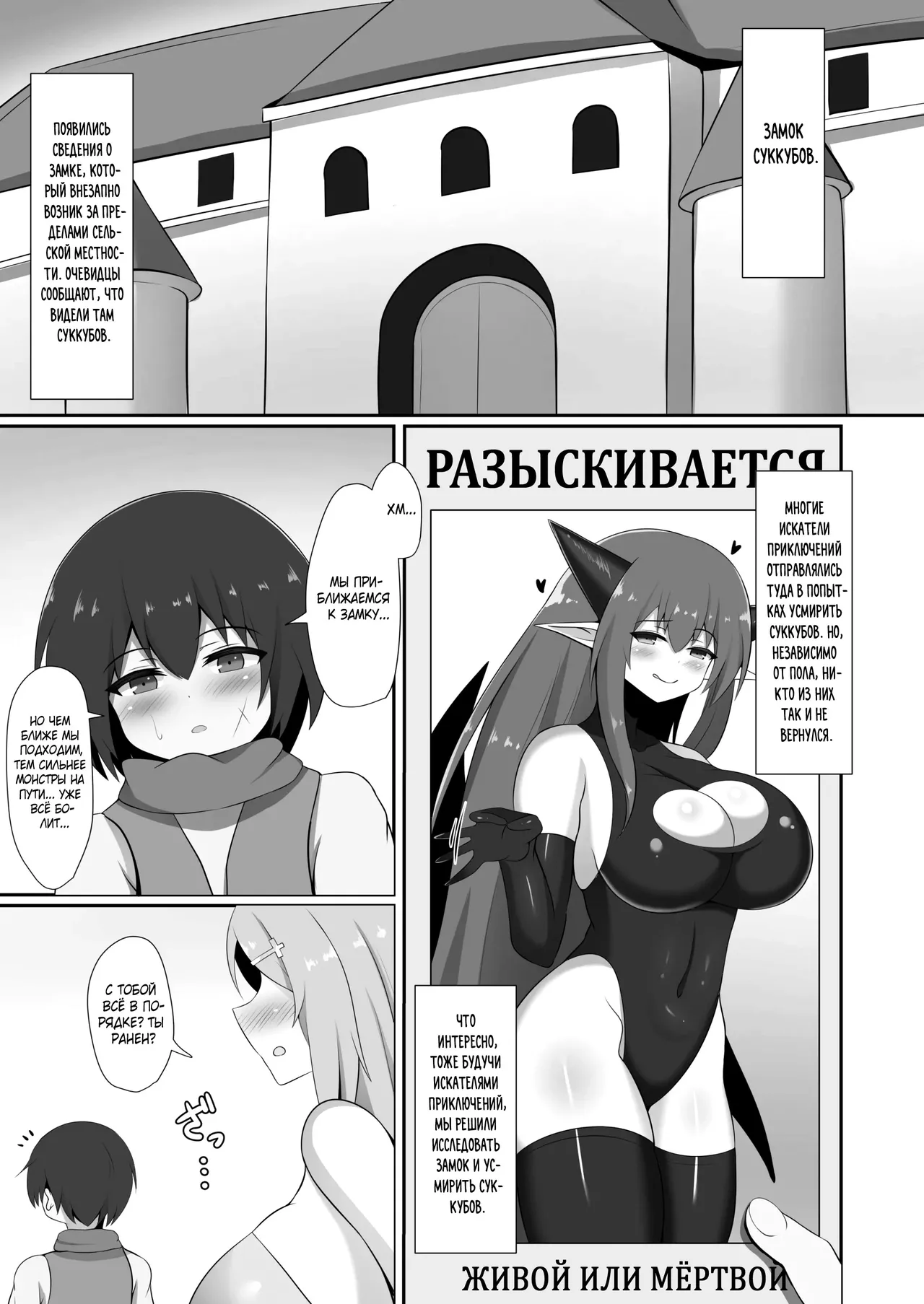 Succubus Doreika Keikaku ~Goshujin-sama Succubus to Moto Shiro Majutsushi no Onee-san~ | План по превращению в суккуба ~Глава суккубов и бывший белый маг, сестрица Лира~ page 4 full