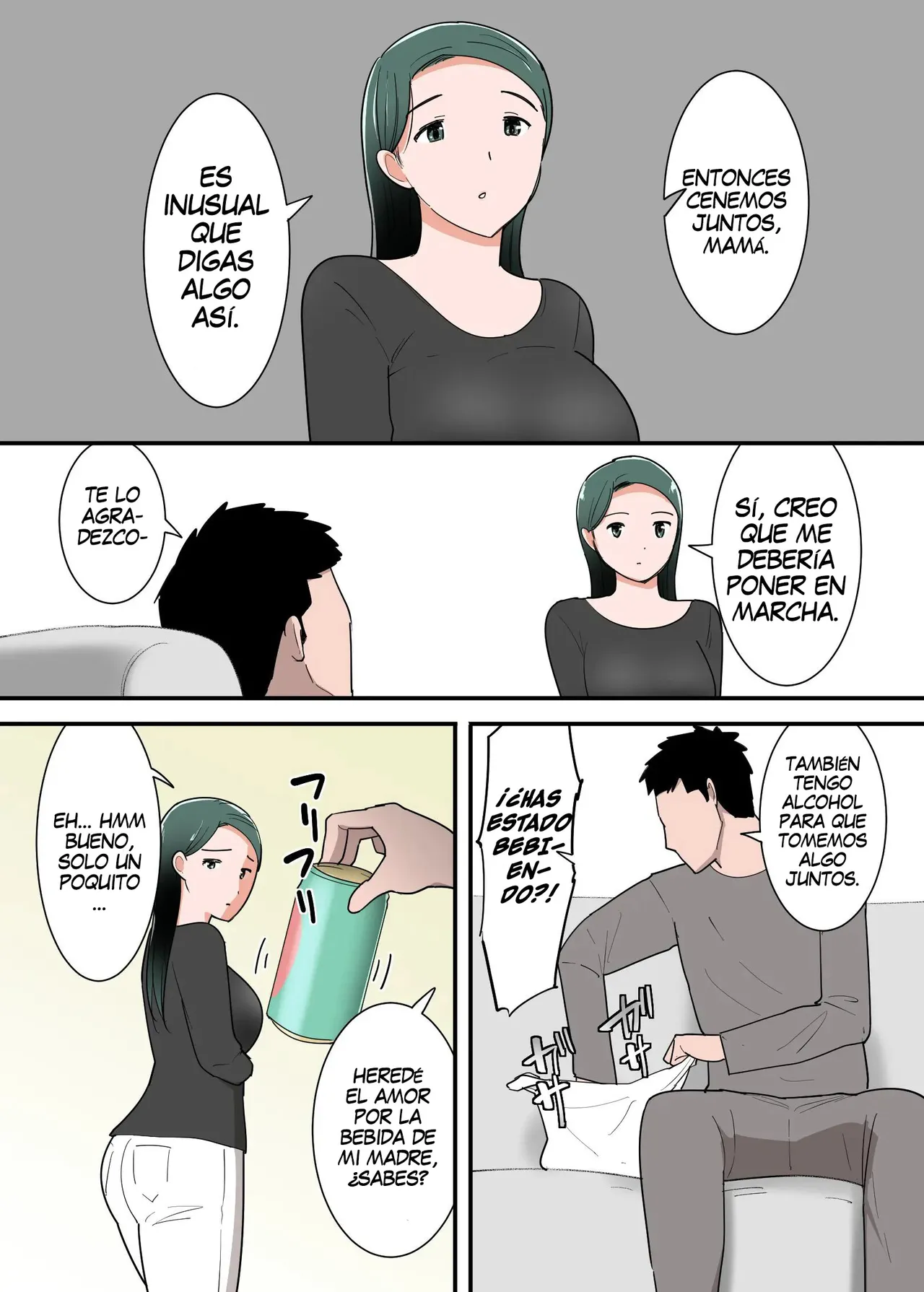 Hahaoya to Sex Shita Kibun wa Dou？｜¿Cómo se siente tener sexo con tu madre？ page 10 full