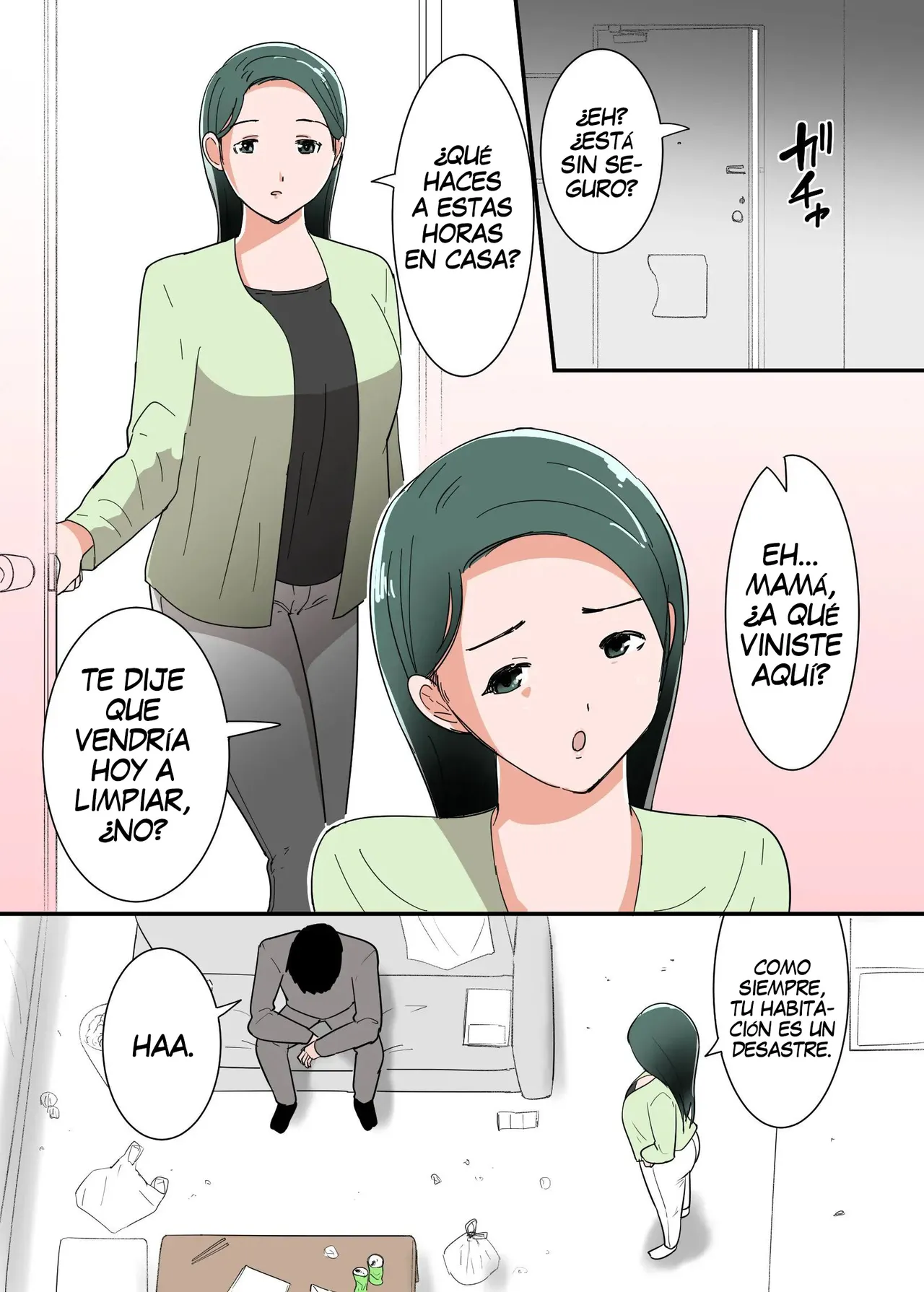 Hahaoya to Sex Shita Kibun wa Dou？｜¿Cómo se siente tener sexo con tu madre？ page 6 full