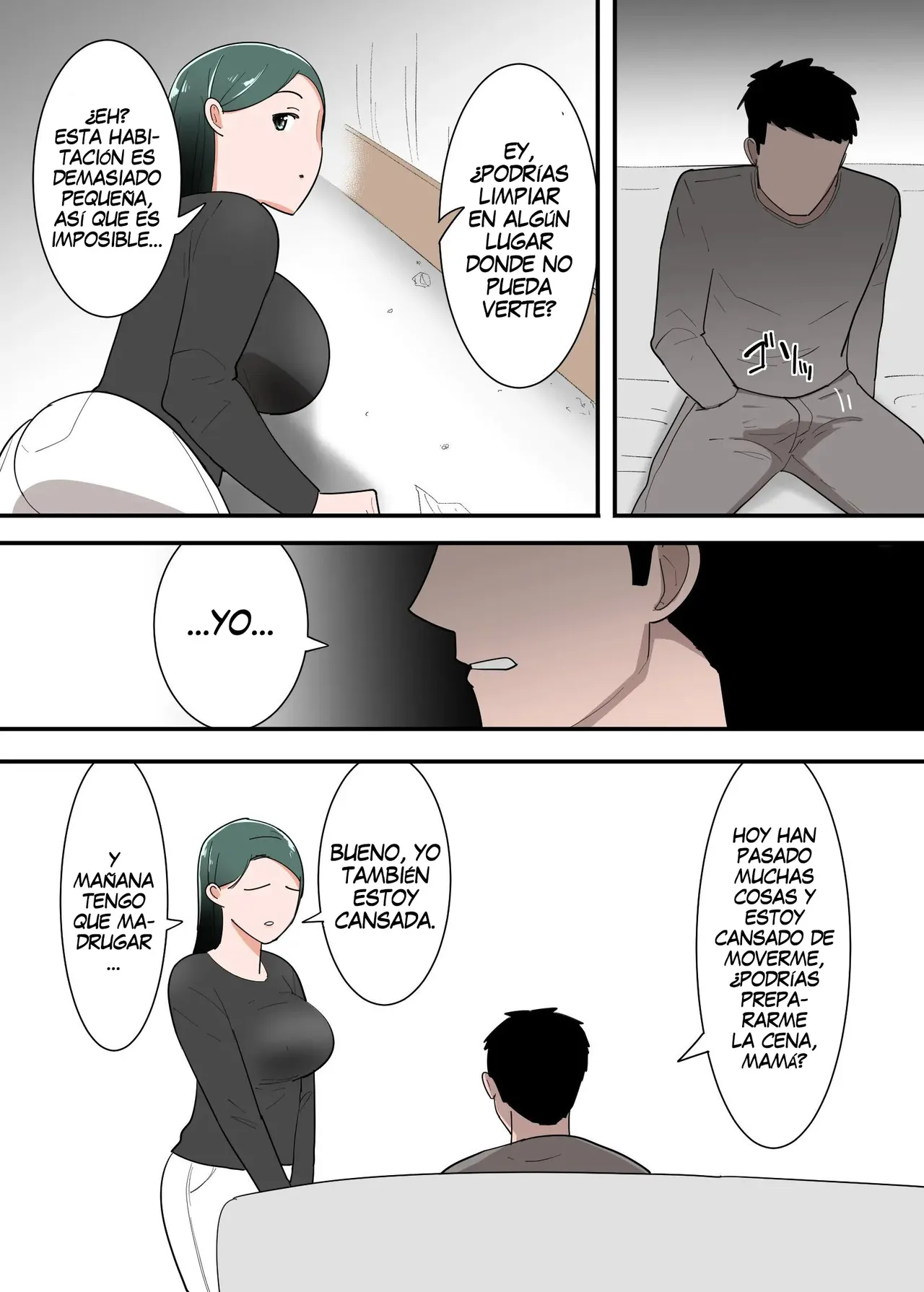 Hahaoya to Sex Shita Kibun wa Dou？｜¿Cómo se siente tener sexo con tu madre？ page 9 full