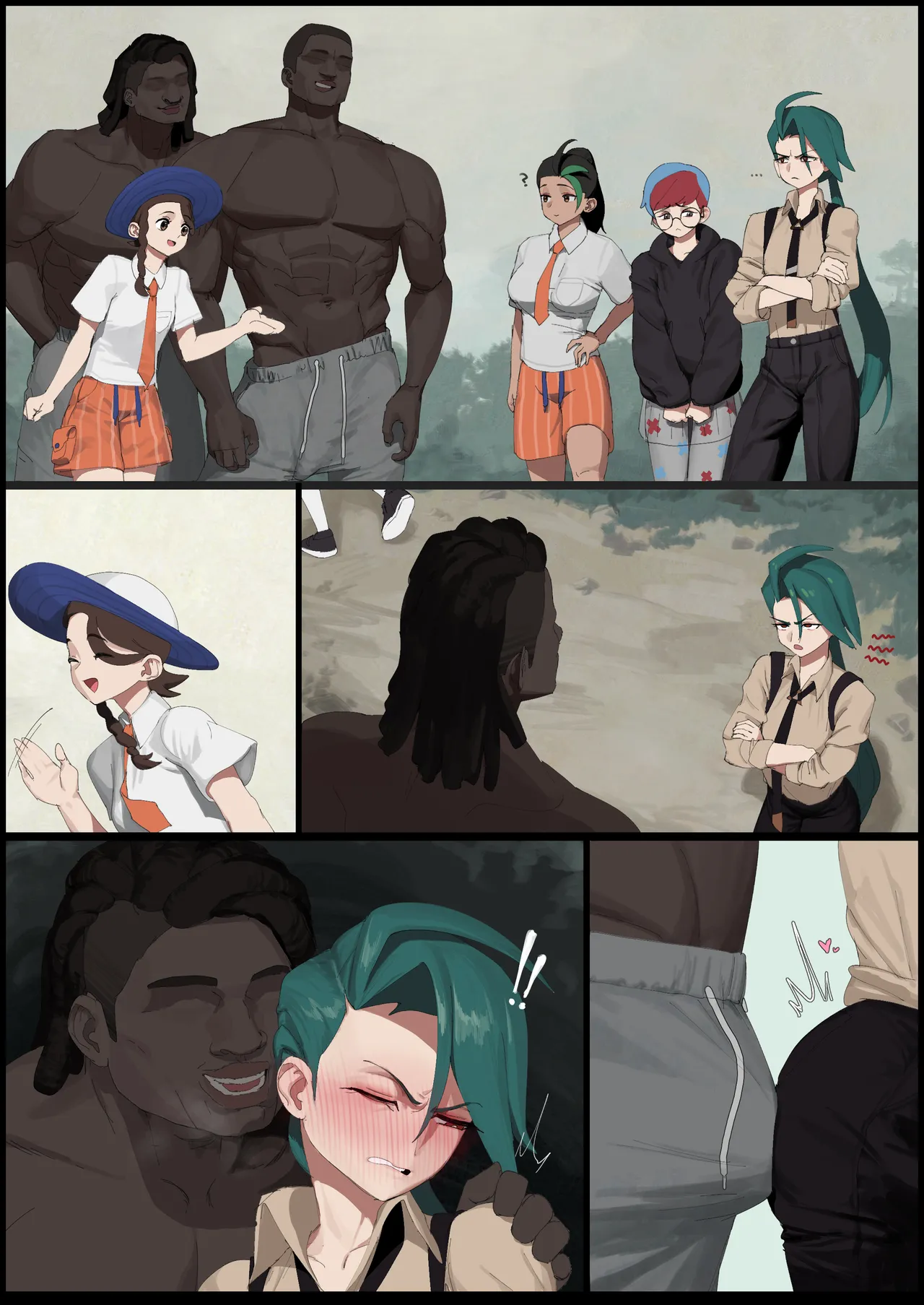 Nemona, Penny & Rika get BLACKED page 11 full