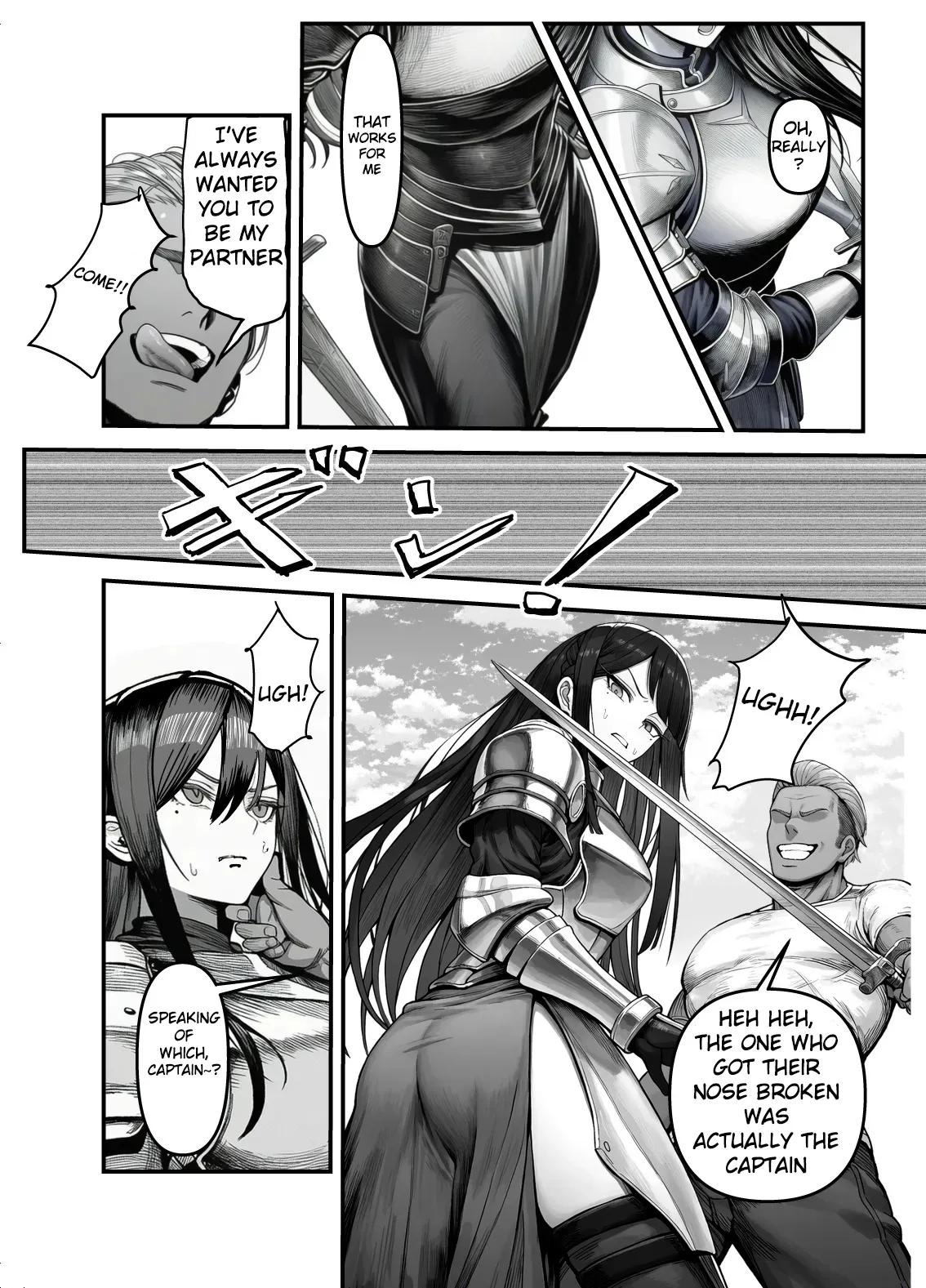 Female Knight Commander, Humiliated Fall NTR - The Day My Admired Commander Ortina Lost -  Yoru Akubi Shōtai page 11 full