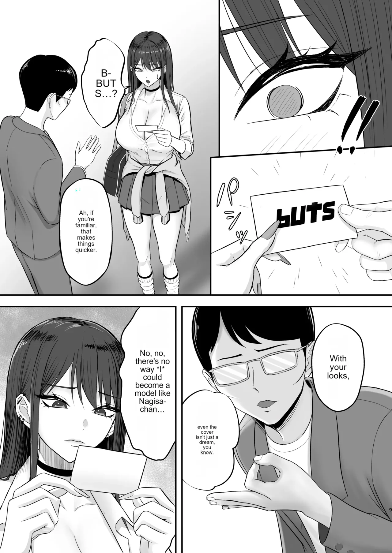 Akogare no Model Jimusho ni Haitta Kekka… page 8 full