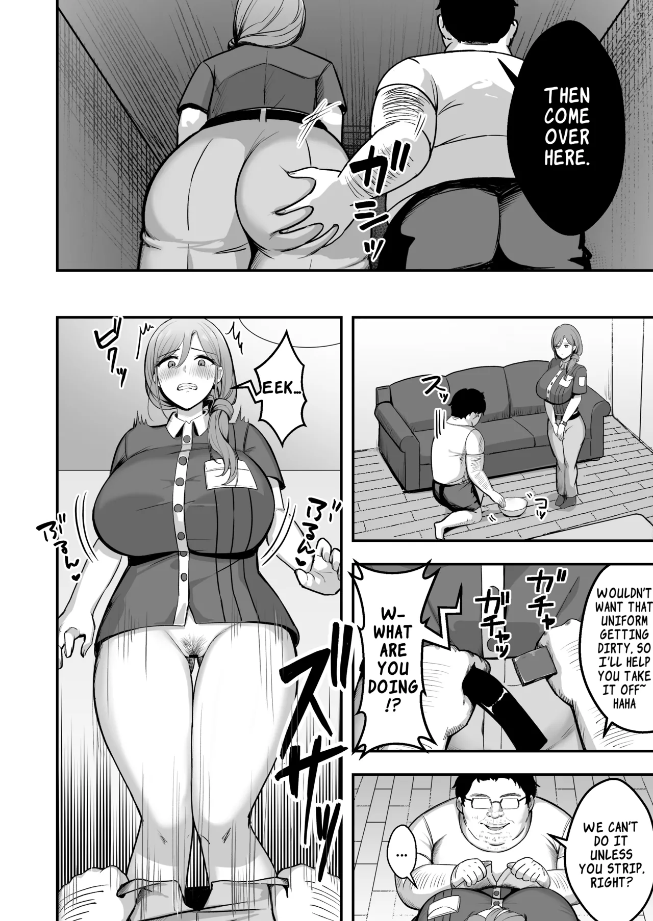 Hitozuma no Takuhaibin Otodokesaki no Dekachin de Watashi wa Mesu ni Narimashita | The Housewife Courier Who Became a Bitch for the Customer's Huge Cock page 11 full