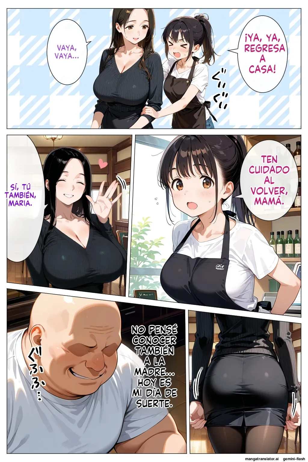 Dekapai sugiru oyako o nettori nama hamedosukebesekkusu de itadai chau hanashi  MTL page 11 full