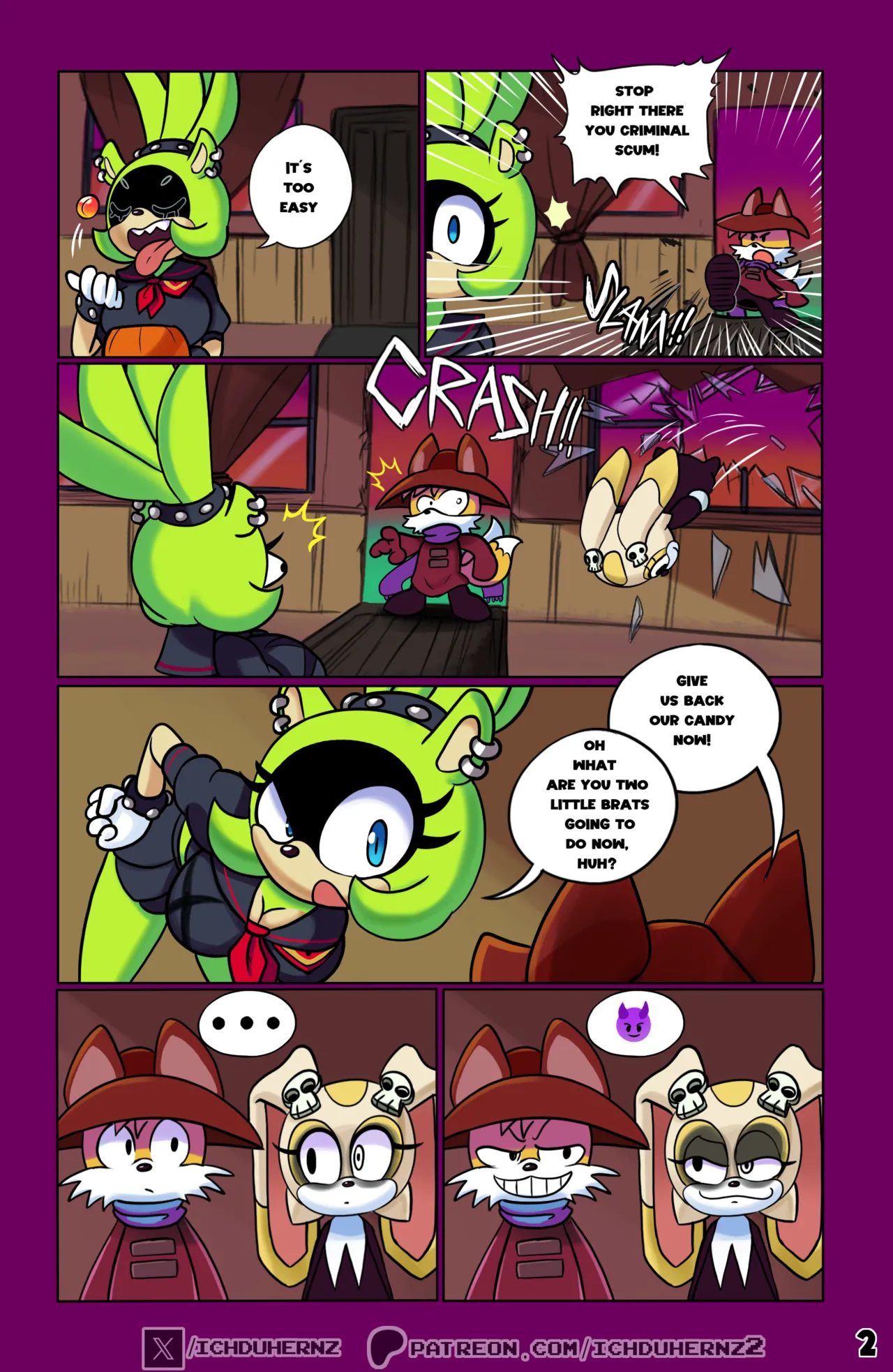 Tails and Cream Halloween Moment page 3 full