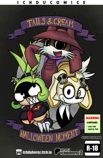 [Ichduhernz] Tails and Cream Halloween Moment cover