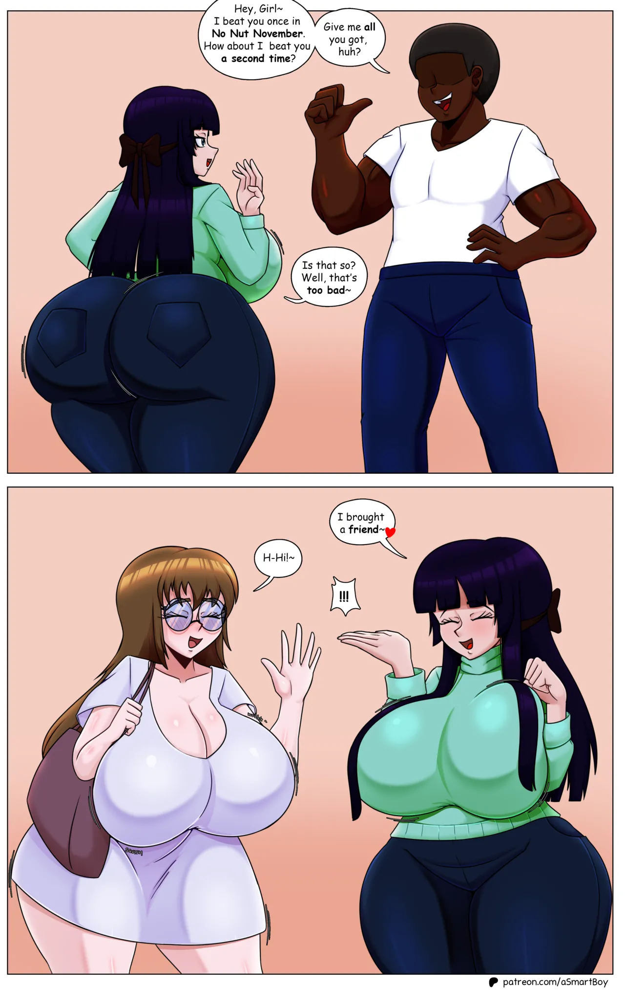 Cosplay Girl - No Nut November Rematch page 1 full