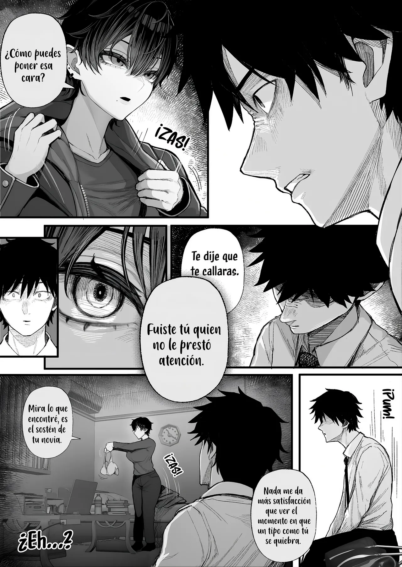 Cool-kei Dansou Onna ni Kanojo Netorareta kara, Wakarasete Yatta｜Una chica cool de apariencia masculina me arrebató a mi novia, así que le di una lección. page 9 full