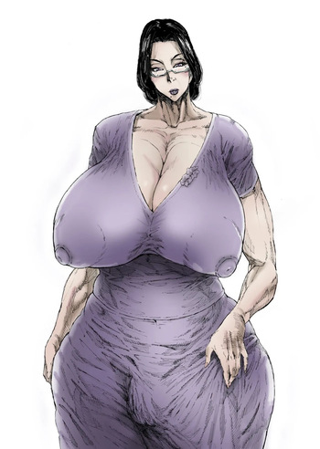 [Acesulfame Kei] This mature woman is the P●A president, the mother of a son who underwent female body transformation, and also a futanari. (English) cover