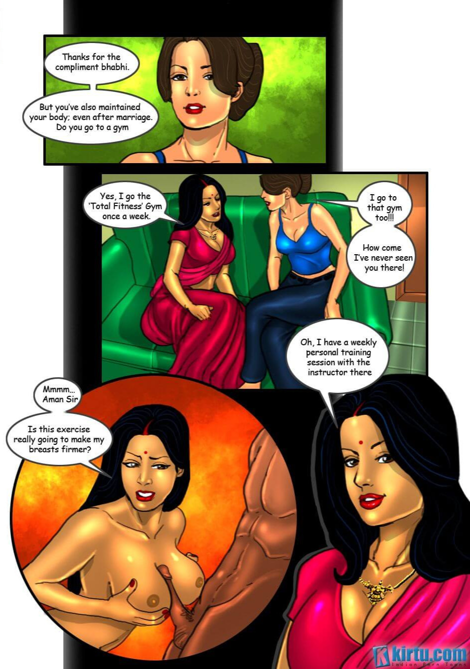 Savita Bhabhi Episode 20 Sexercise page 3 full