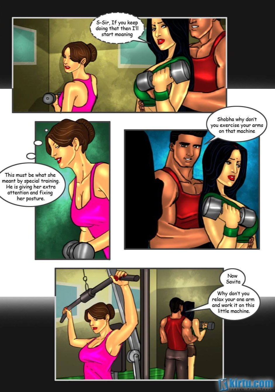Savita Bhabhi Episode 20 Sexercise page 8 full
