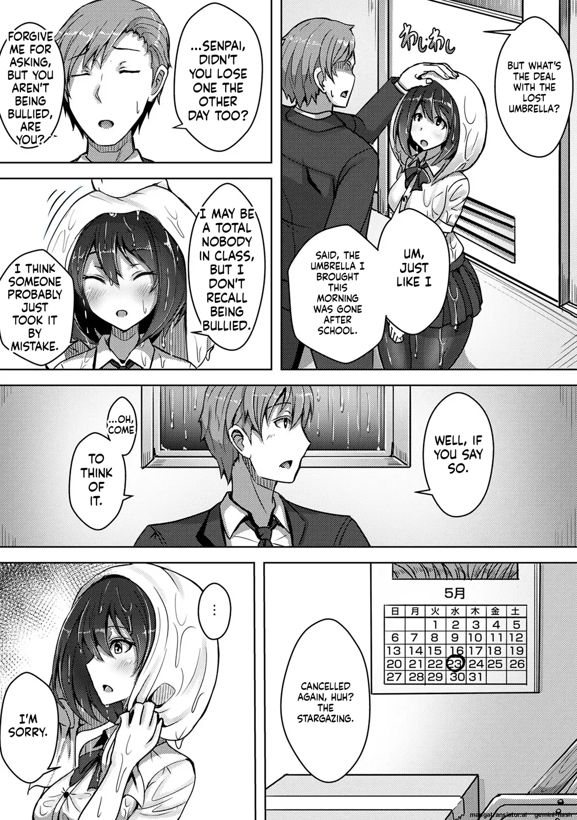 Watashi, Nureyasui n Desu: Ame-Onna no Senpai to Bushitsu de Nuresuke Ecchi  Watashi, Nureyasui n Desu: Ame-Onna no Senpai to Bushitsu de Nuresuke Ecchi page 5 full