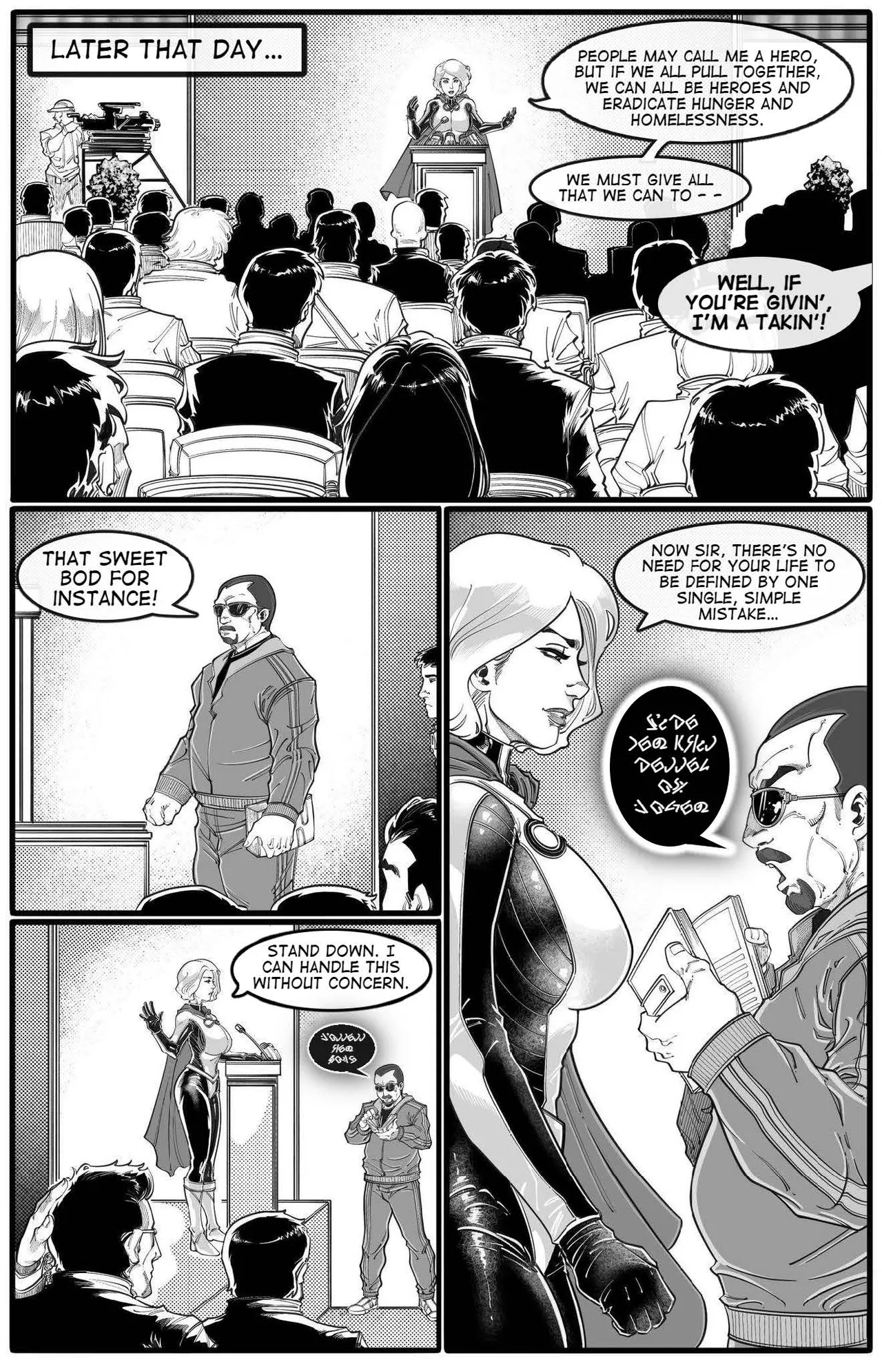 Golden Infinity Issue 1 page 4 full