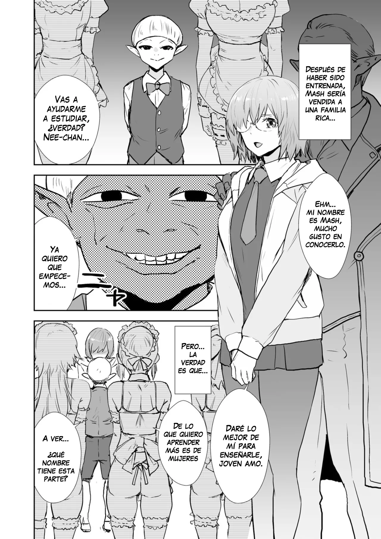 Mash to Are suru Ningen Bokujo | La granja humana para “hacer eso” con Mash page 12 full
