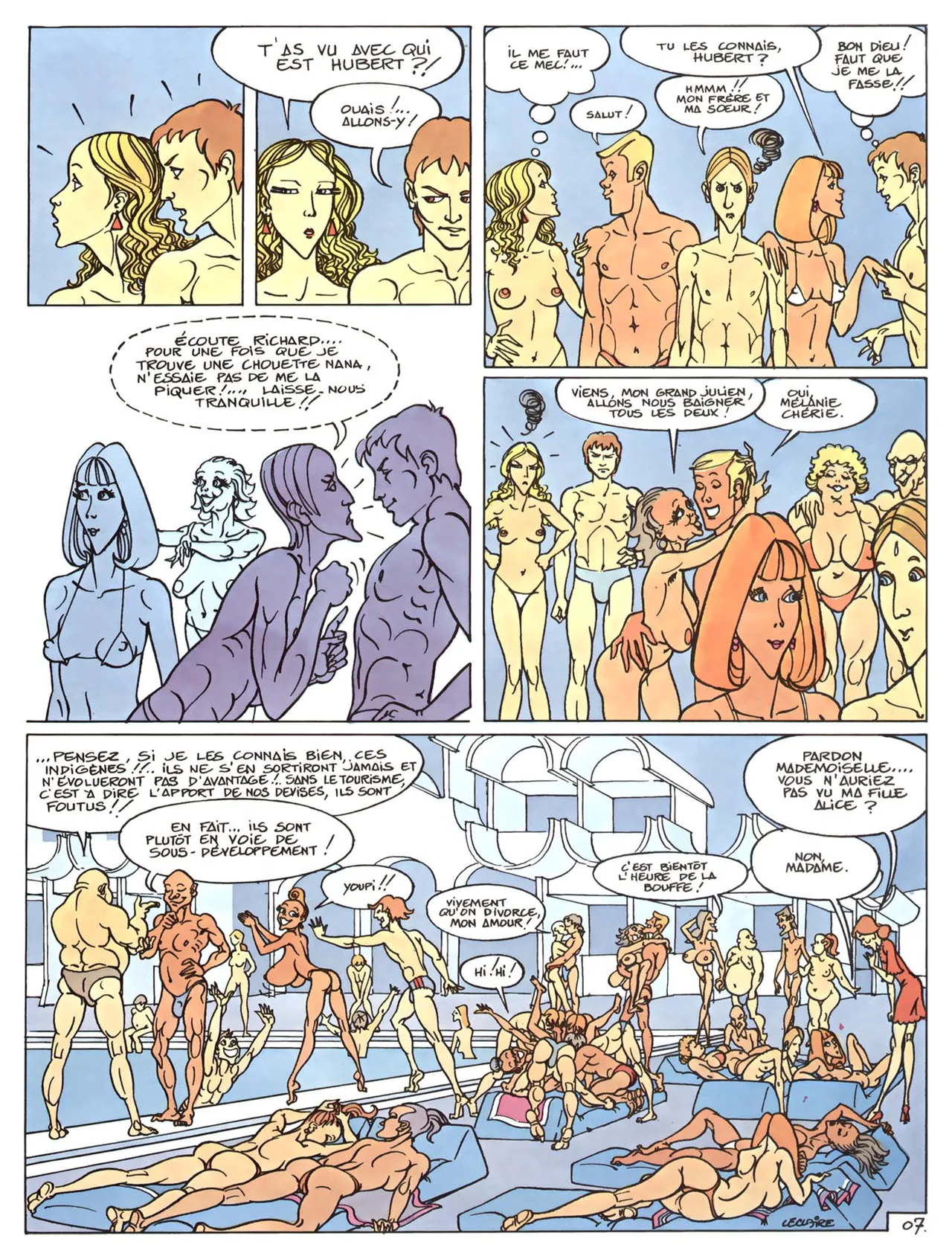 Gerard Leclaire La Famille Freudipe T03 Au club page 11 full