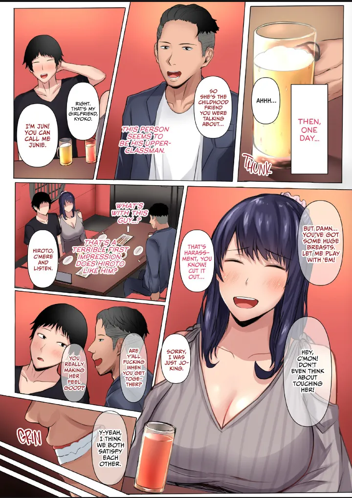 My Childhood Sweetheart Was Ensured By An Upperclassman's Huge Cock page 11 full