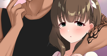 [みすりるリム] まゆがチャラ男とラブラブセックスして最後に顔射されるCG (アイドルマスター シンデレラガールズ) cover