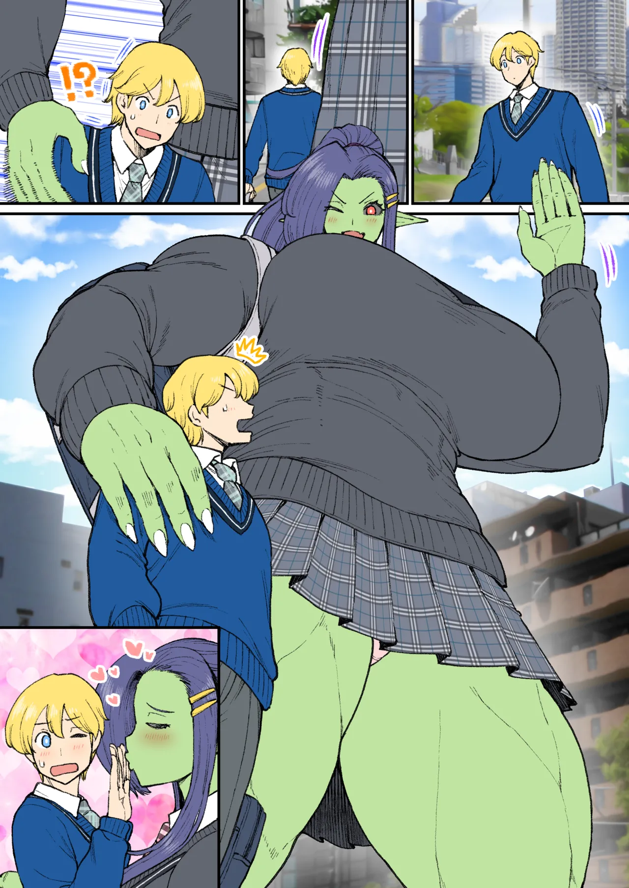 - Female Ork and Man Knight page 11 full