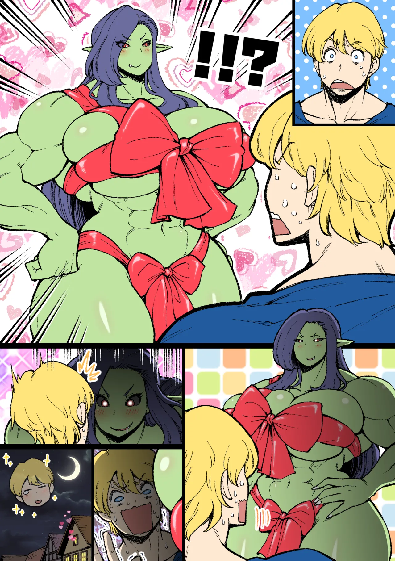 - Female Ork and Man Knight page 8 full