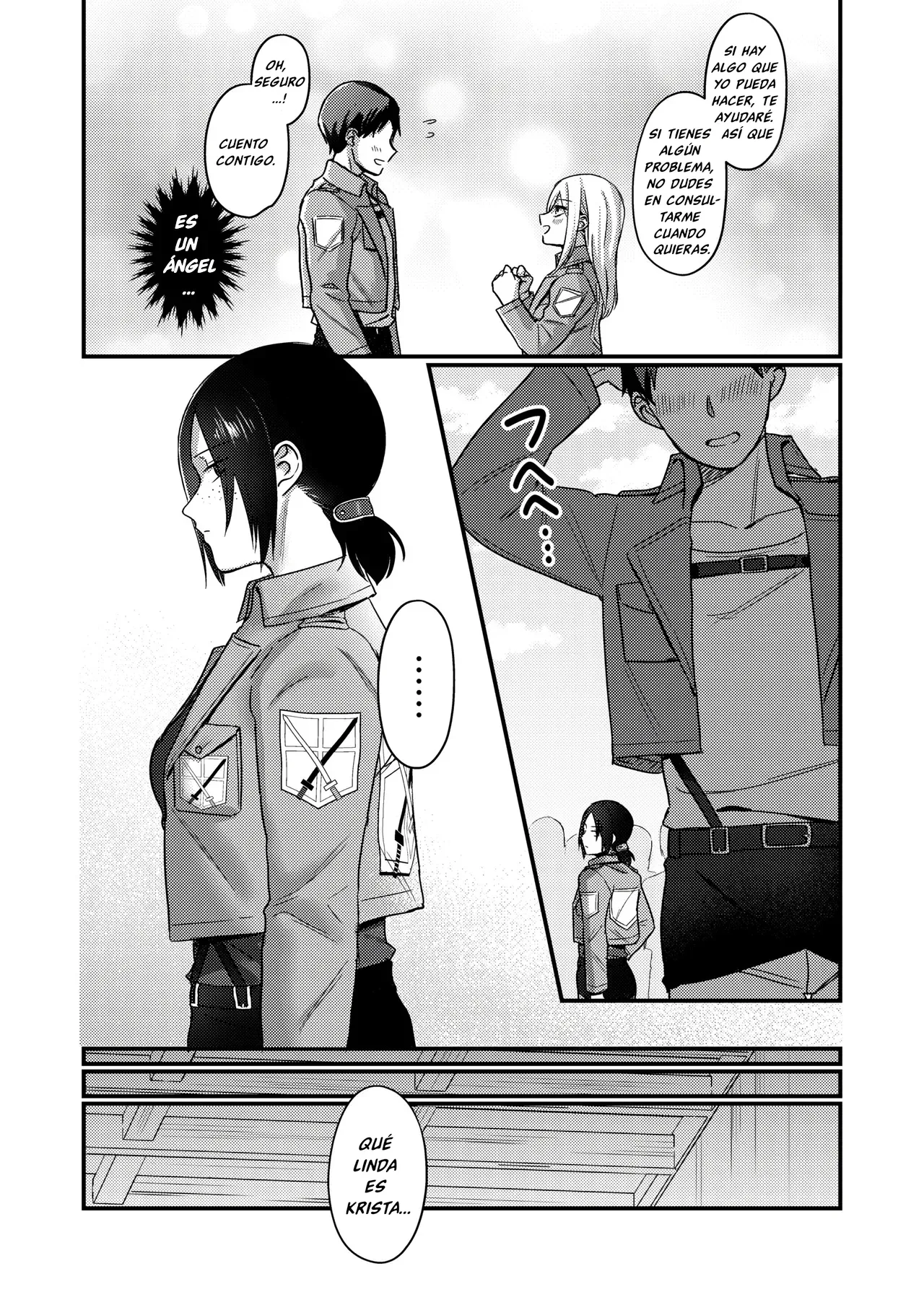 Ymir Suki da Kekkon shite Kure｜Te Amo, Ymir. Cásate Conmigo page 4 full