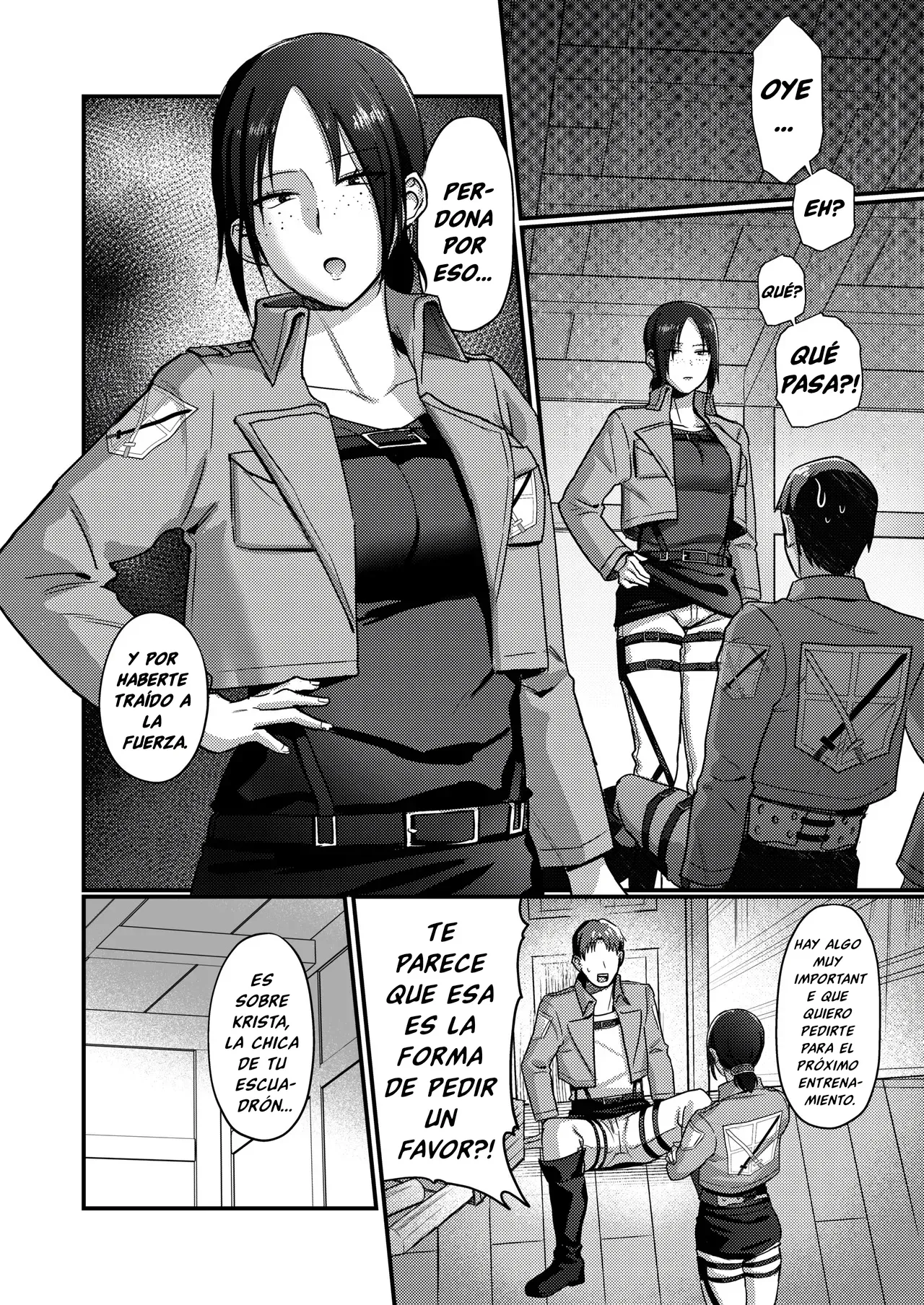 Ymir Suki da Kekkon shite Kure｜Te Amo, Ymir. Cásate Conmigo page 6 full